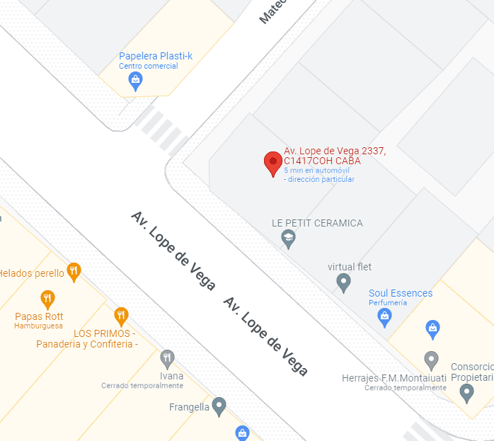 Ubicacion de Google Maps